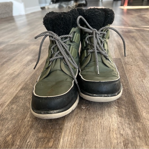 Sorel Explorer Nylon Carnival Boot - Olive - Picture 4 of 11